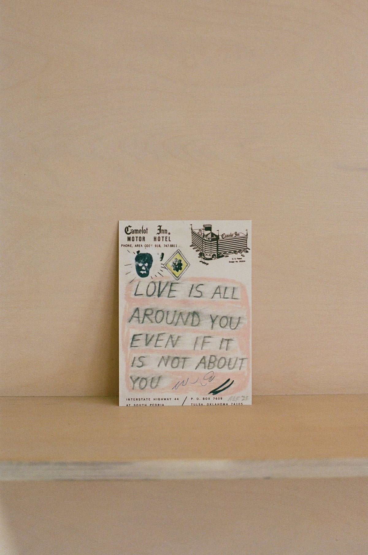 Lordcowboy - Love Is All Around You - Art Print by Lordcowboy