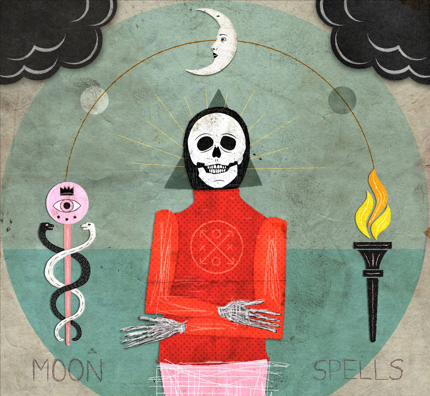 The Park After Dark - "Moon Spells" Fine Art Print