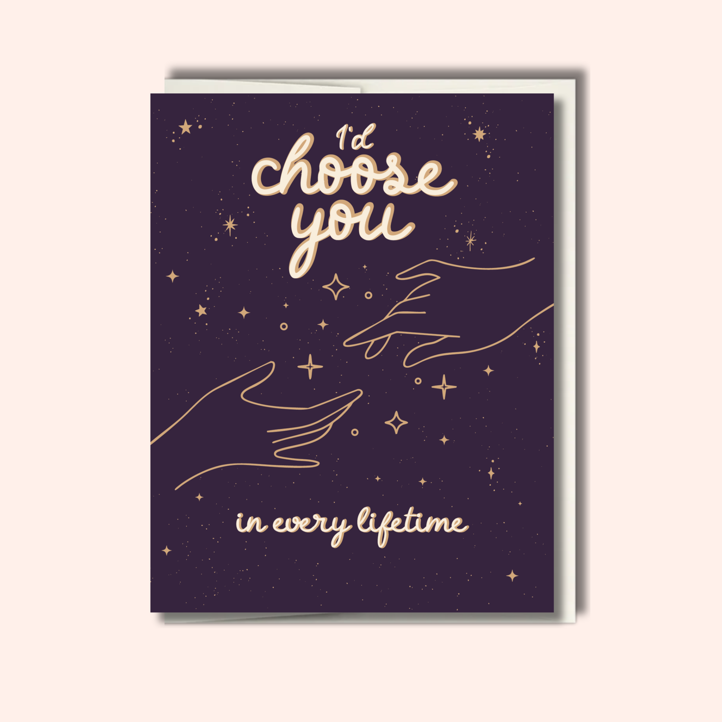 Ghost Poppy - I'd Choose You – Love & Friendship Card