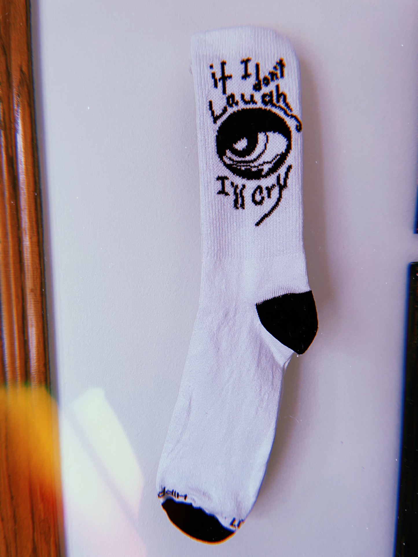 Laugh or Cry Sock