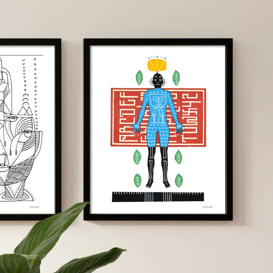 Keemo Gallery - Modern Abstract Art Print Wall Design Decor Gift Unique