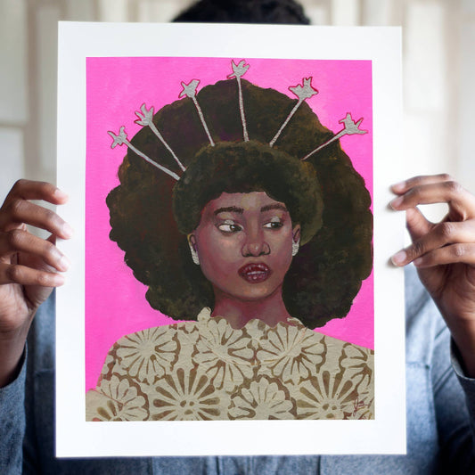 Open Edition: Portrait 5 Art Print