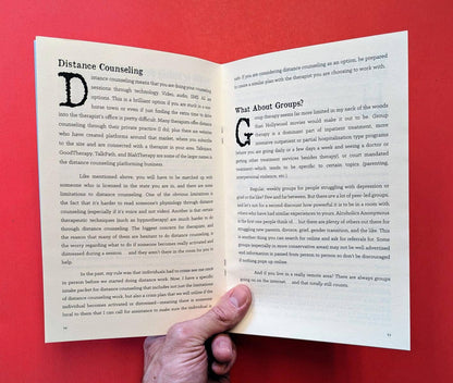 How to Find a Therapist (Zine)