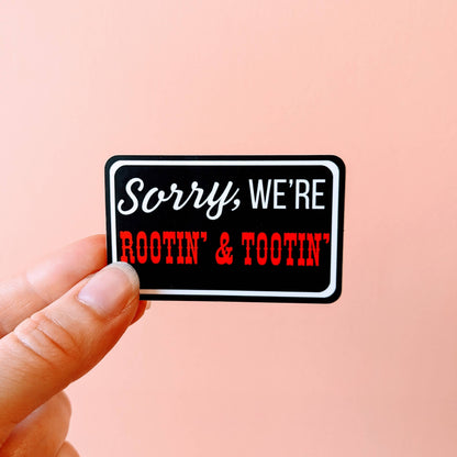 Ghost Poppy - Rootin' Sticker