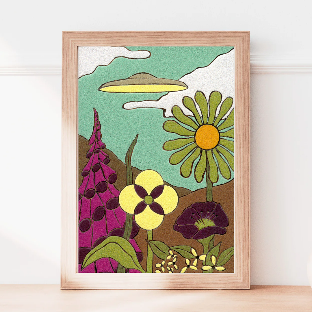 Foxglove, 5x7 Inch Giclée Fine Art Print