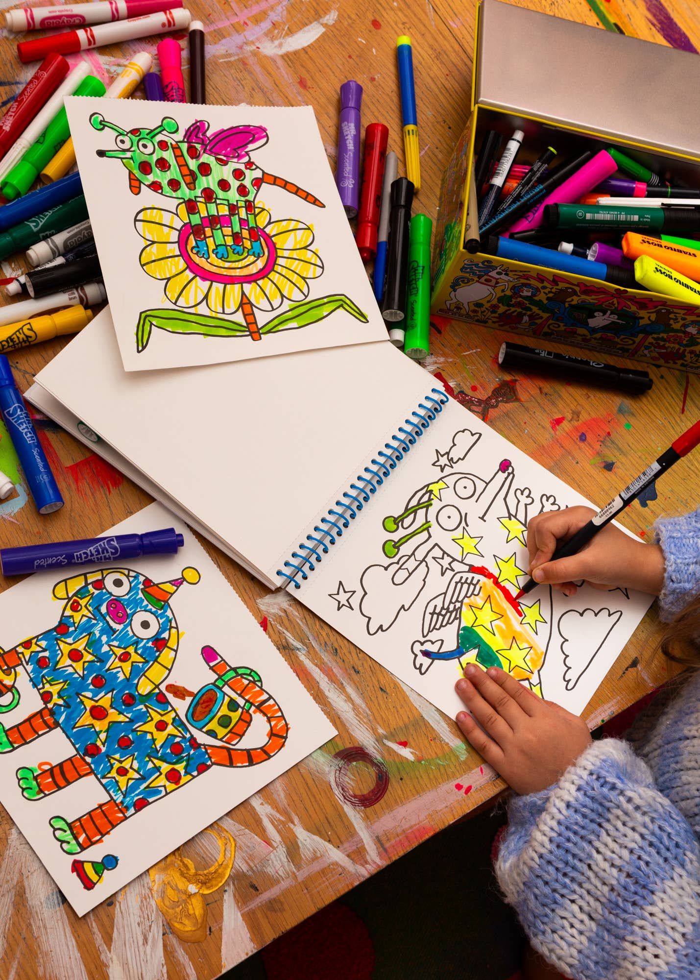 gentle thrills - Coloring book