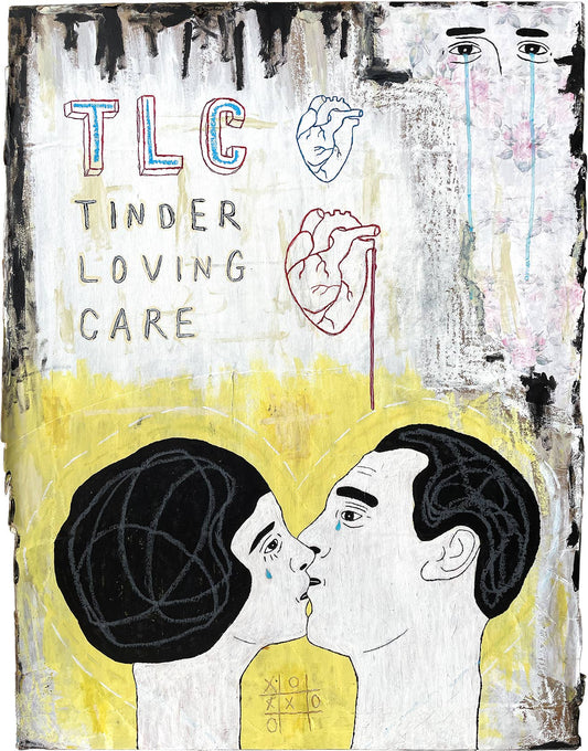 The Park After Dark - "Tinder Loving Care" Fine Art Print