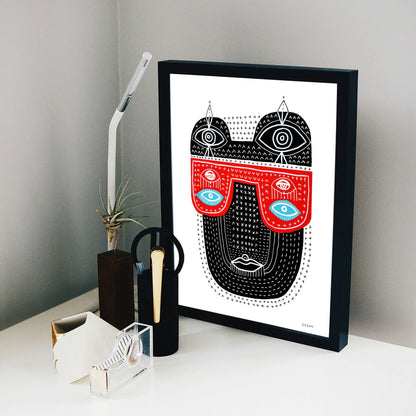 Keemo Gallery - Popular Abstract Art Print Modern Wall Art Design Gift Decor