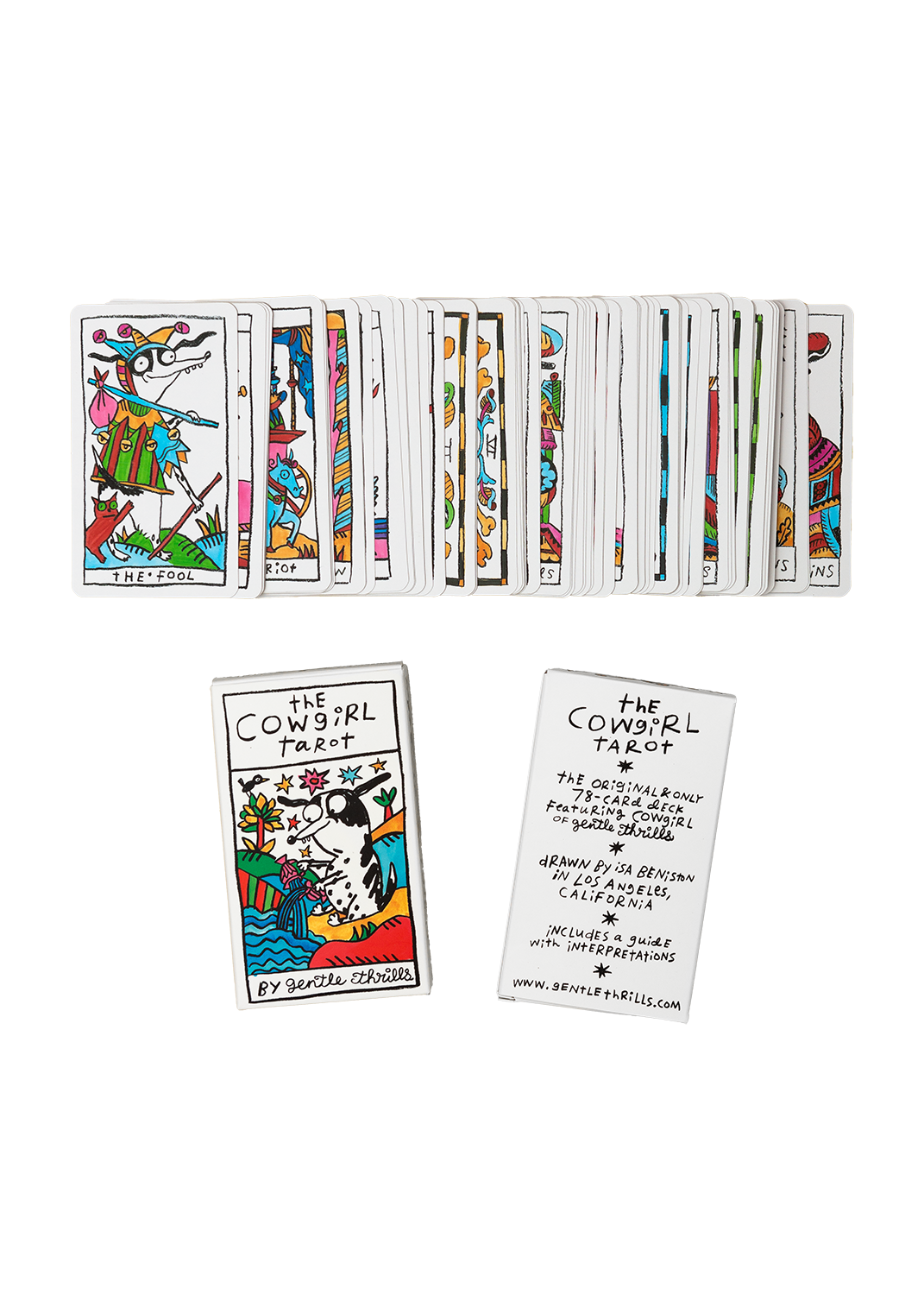 gentle thrills - The cowgirl tarot deck