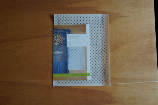 Sashiko Inspired Star/Ten Cross Stick and Stitch Pattern