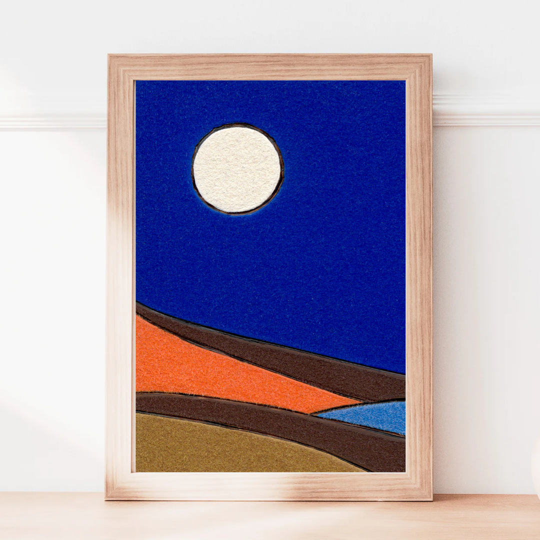 Over the Valley, 5x7 Inch Giclée Fine Art Print