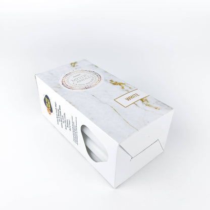 GREENROOTS USA LLC - Goloka White Mini Ritual Candle (Pack Of 20) - 0.5"X5"