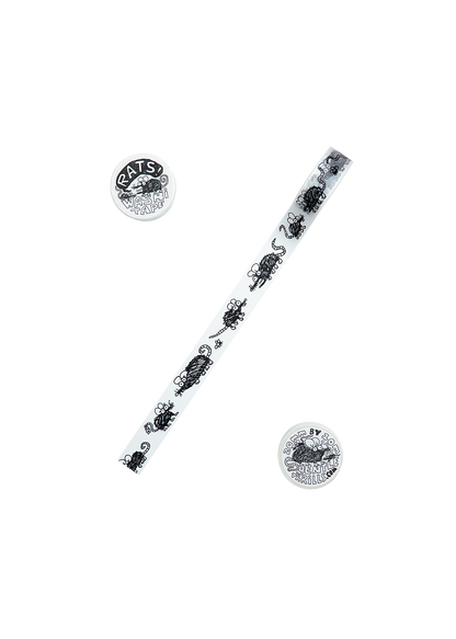 gentle thrills - Rats washi tape