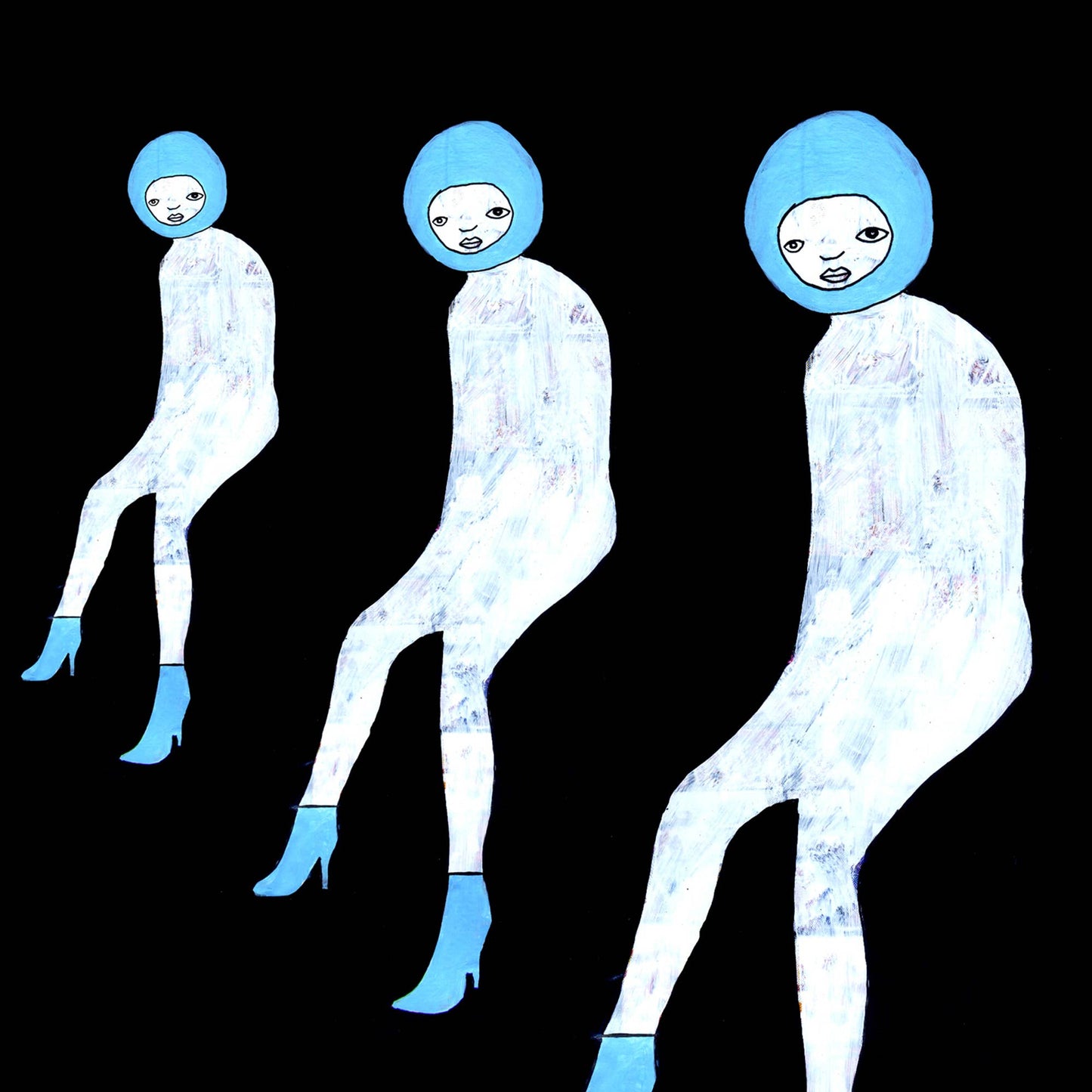 Space Modern Art Print Unique Gift Wall Decor Figure Design