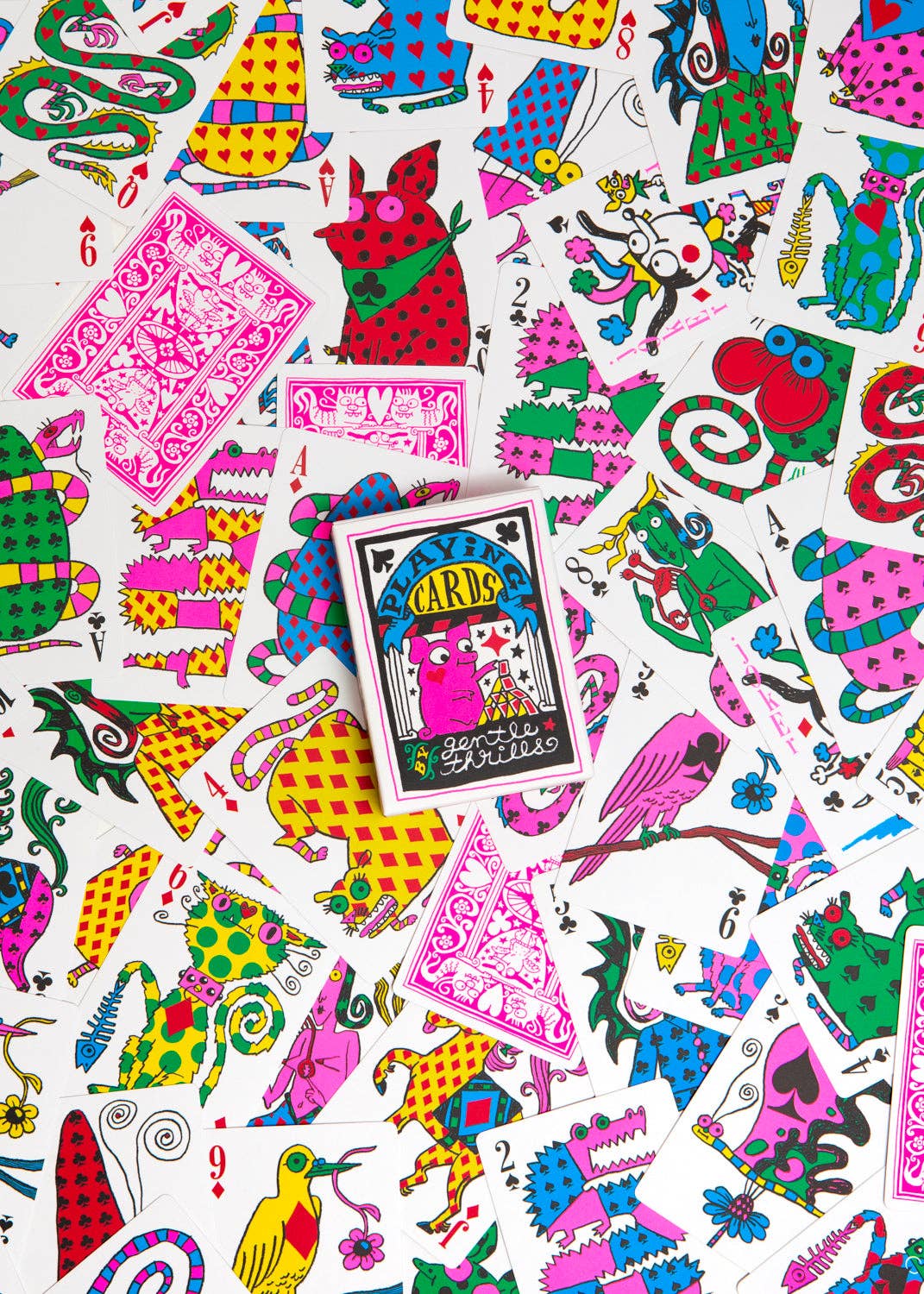 gentle thrills - Playing cards