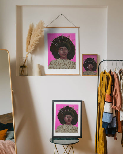 Open Edition: Portrait 5 Art Print