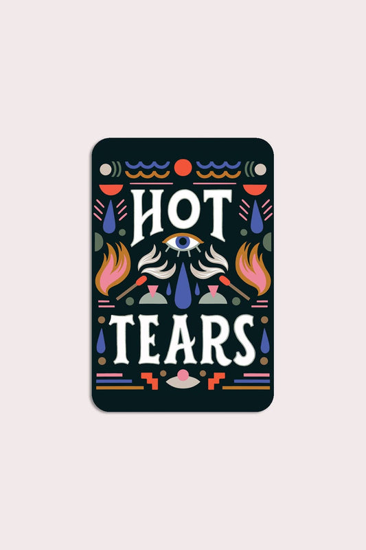 Hot Tears Vinyl Sticker