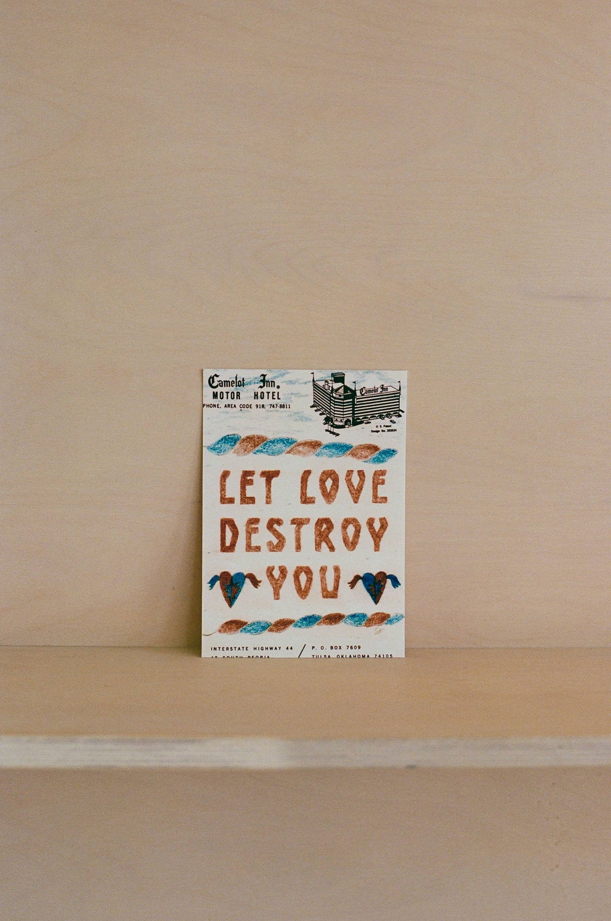 Lordcowboy - Let Love Destroy You - Art Print by Lordcowboy