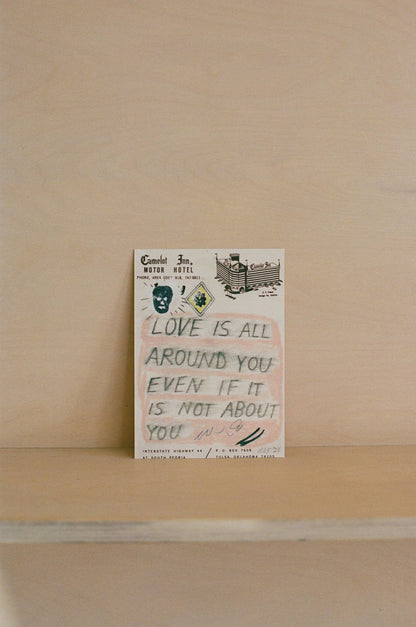Lordcowboy - Love Is All Around You - Art Print by Lordcowboy