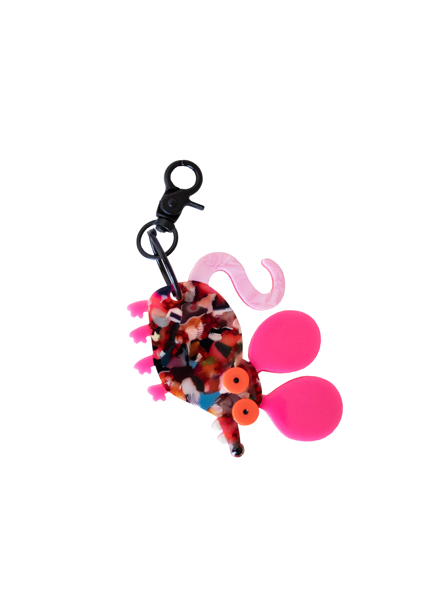 gentle thrills - Baby rat keychain