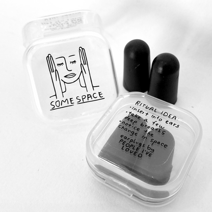 Some Space Ear Plugs - Case Pack of 6 Ear Plugs