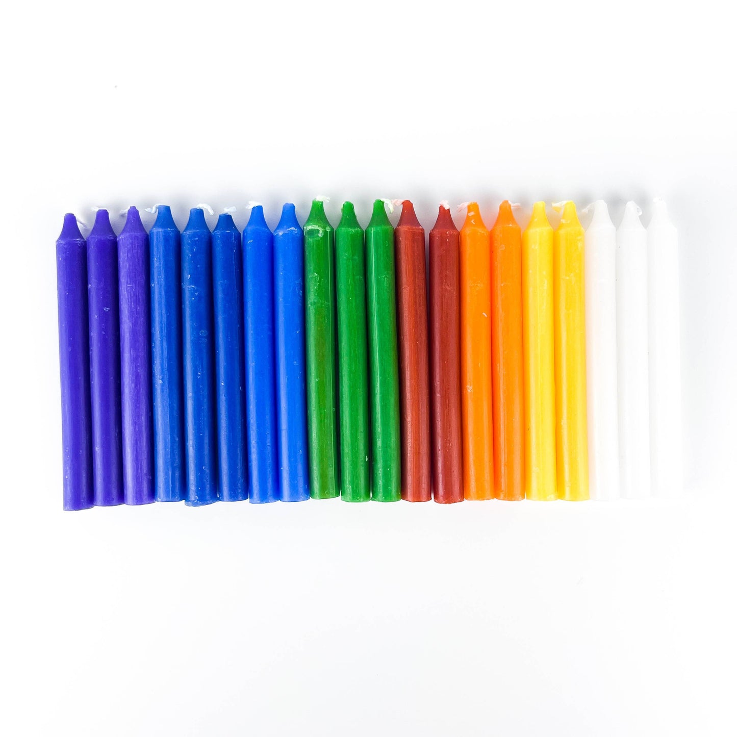 GREENROOTS USA LLC - Goloka Rainbow (Assorted Color) Mini Ritual Candle (Pack Of