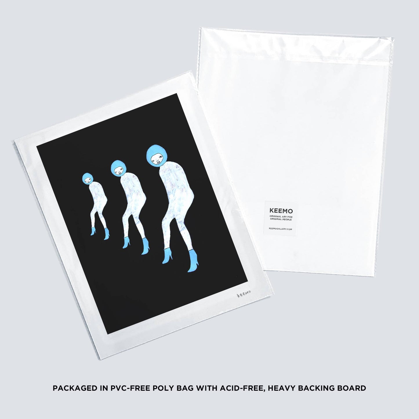 Space Modern Art Print Unique Gift Wall Decor Figure Design