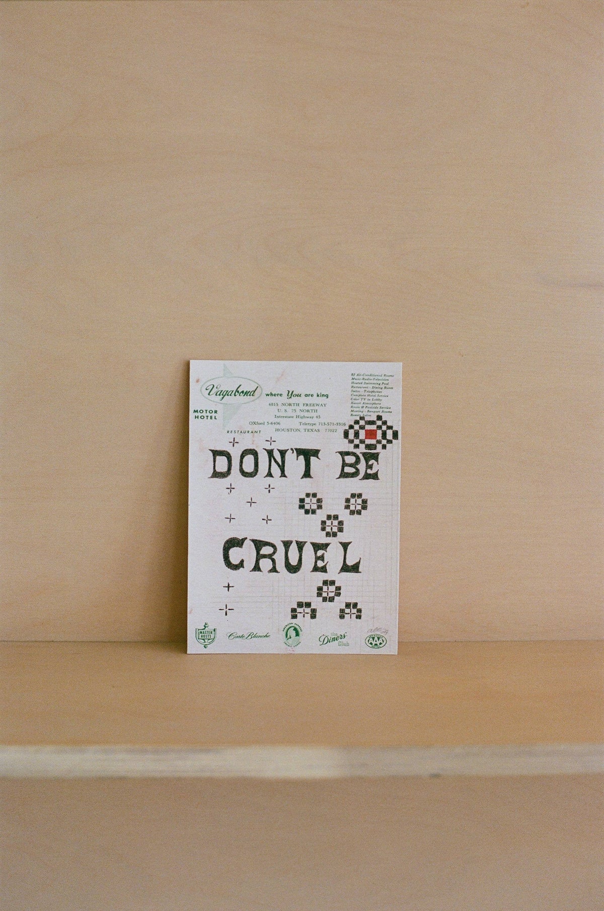 Lordcowboy - Don't Be Cruel - Art Print by Lordcowboy