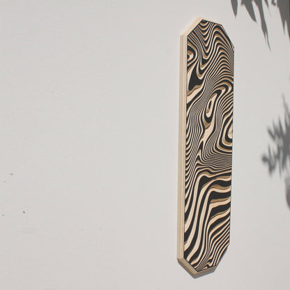 Carved Liquid Pattern Wall Hanging