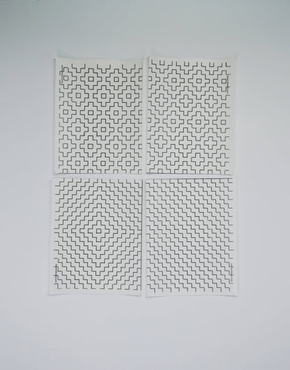 Sashiko Inspired Mending Stick and Stitch Starter Pack