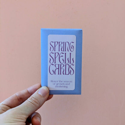 Ghost Poppy - Spring Spell Cards