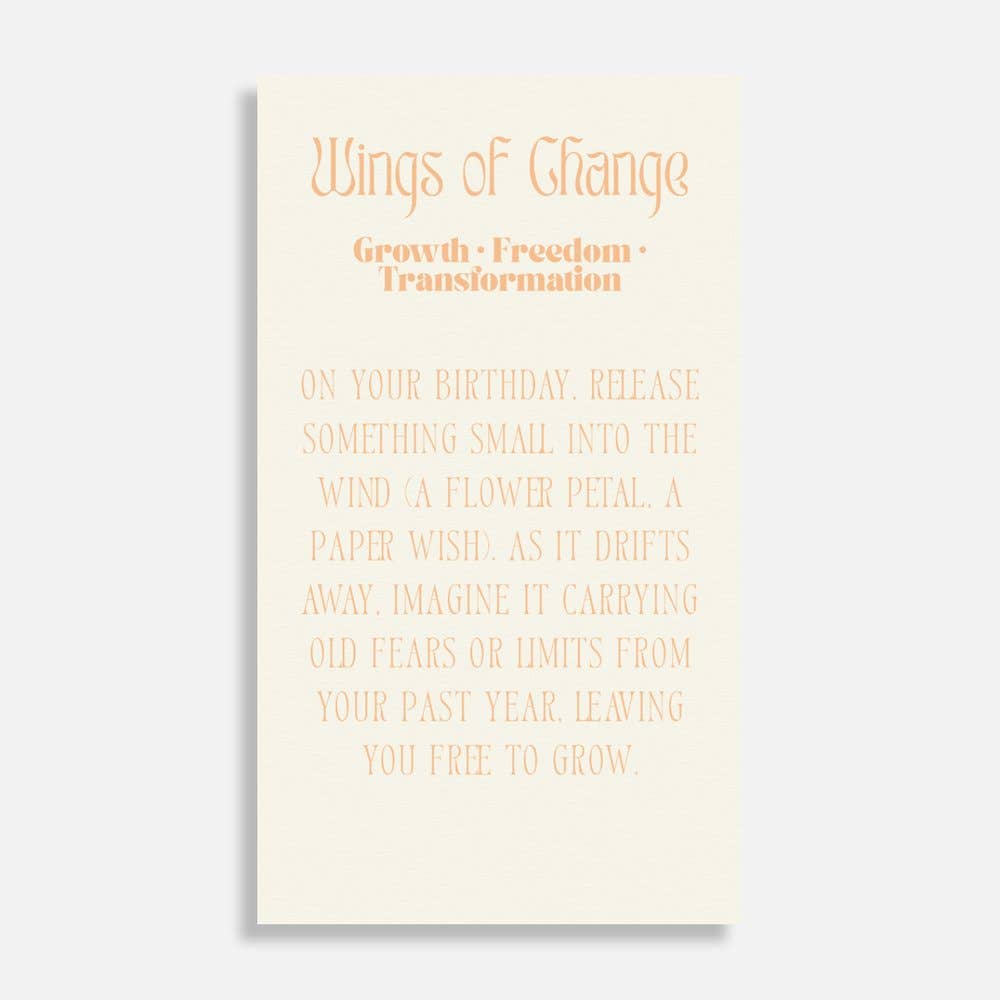 Ghost Poppy - Birthday Spell Cards