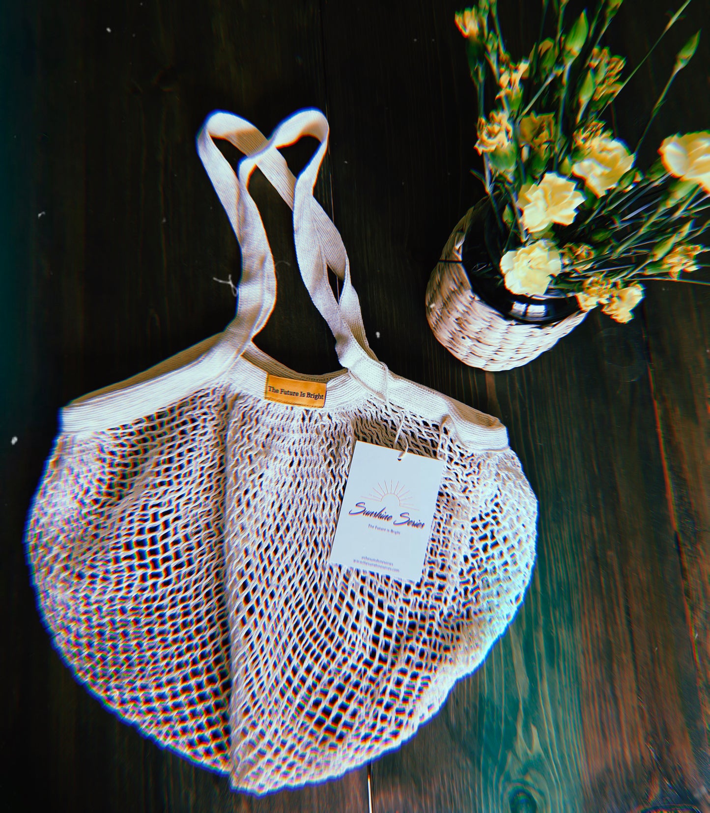 Organic Cotton Net Tote