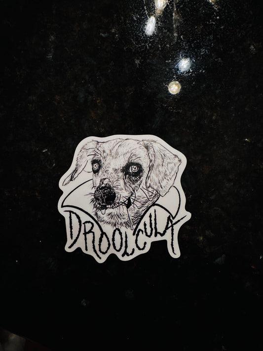 Droolcula Snoopy Sticker