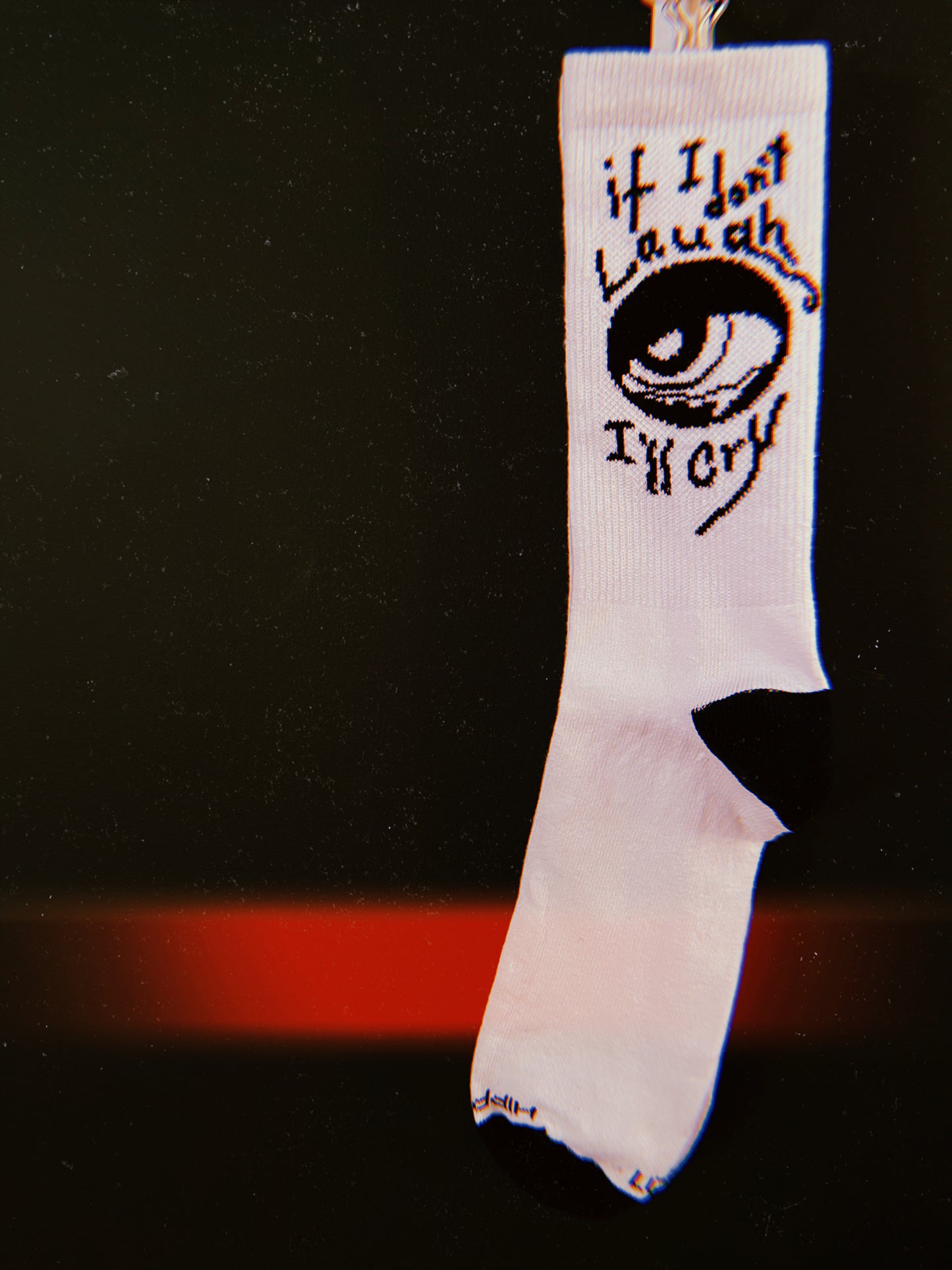 Laugh or Cry Sock