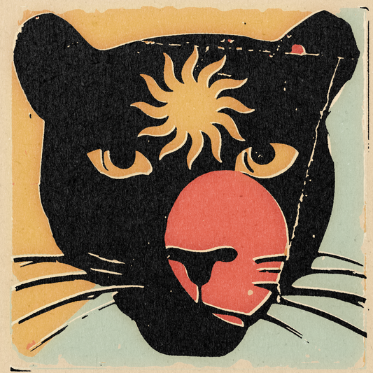 'Panther' Print