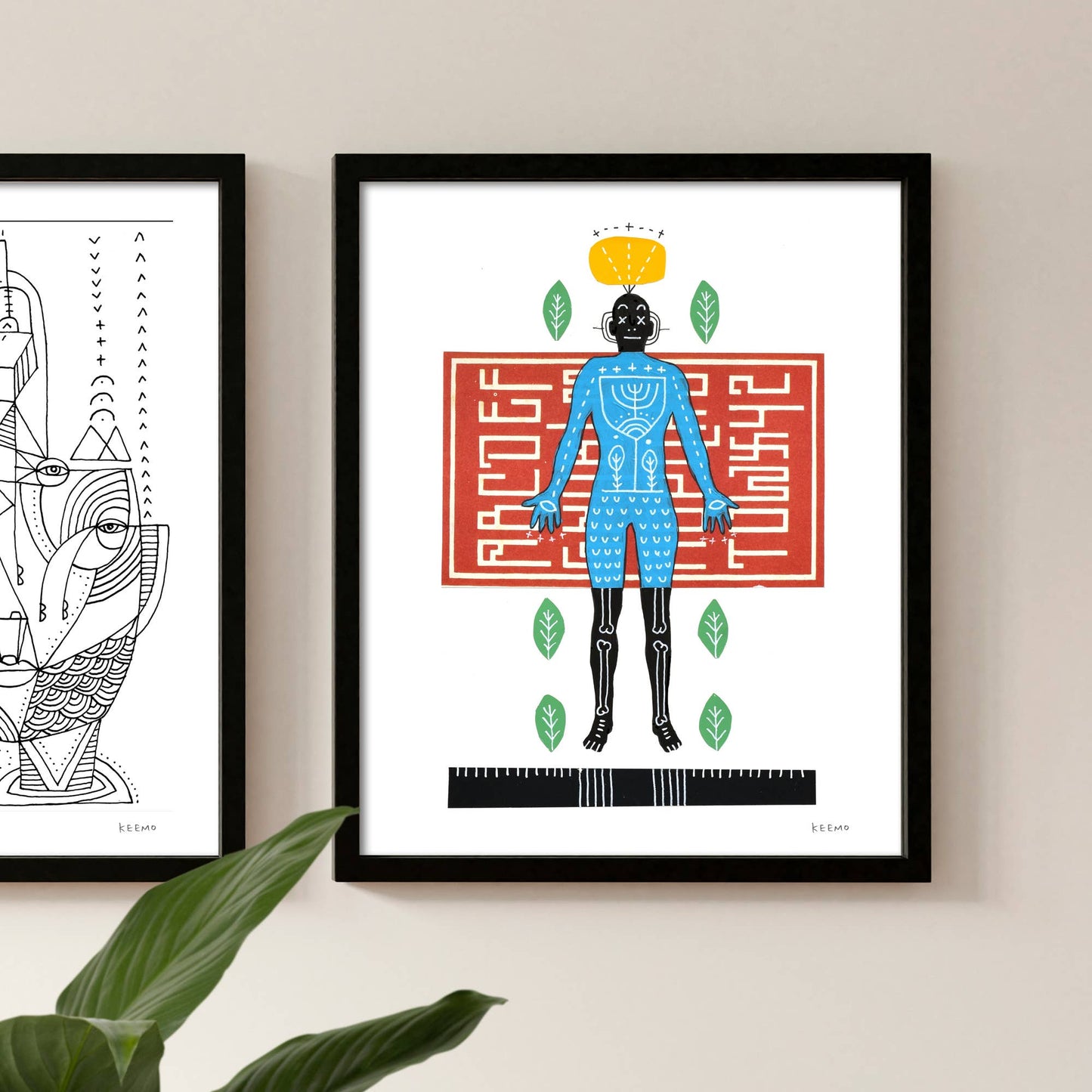 Keemo Gallery - Modern Abstract Art Print Wall Design Decor Gift Unique