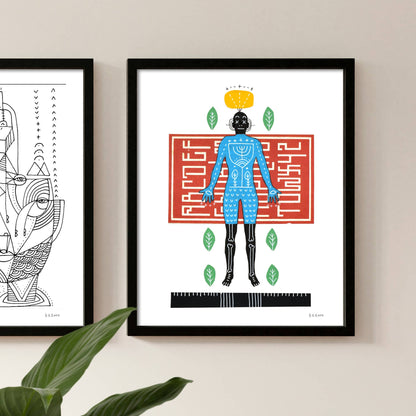 Keemo Gallery - Modern Abstract Art Print Wall Design Decor Gift Unique