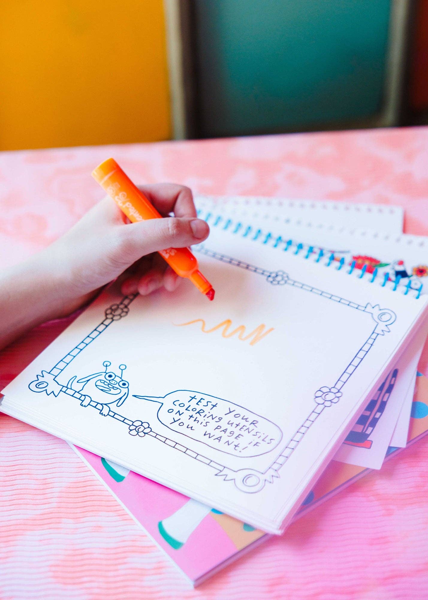 gentle thrills - Coloring book