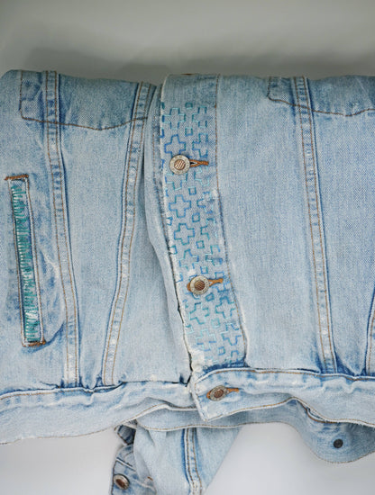 Sashiko Inspired Mending Stick and Stitch Patterns- Vol 2