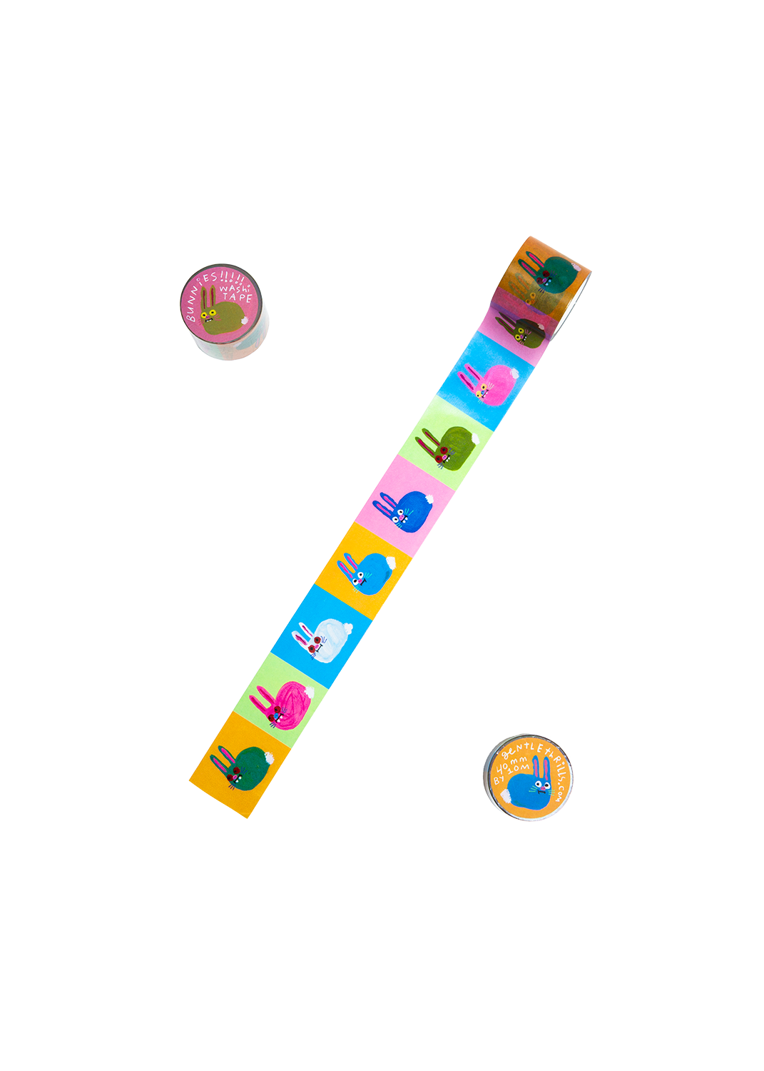 gentle thrills - Bunnies washi tape