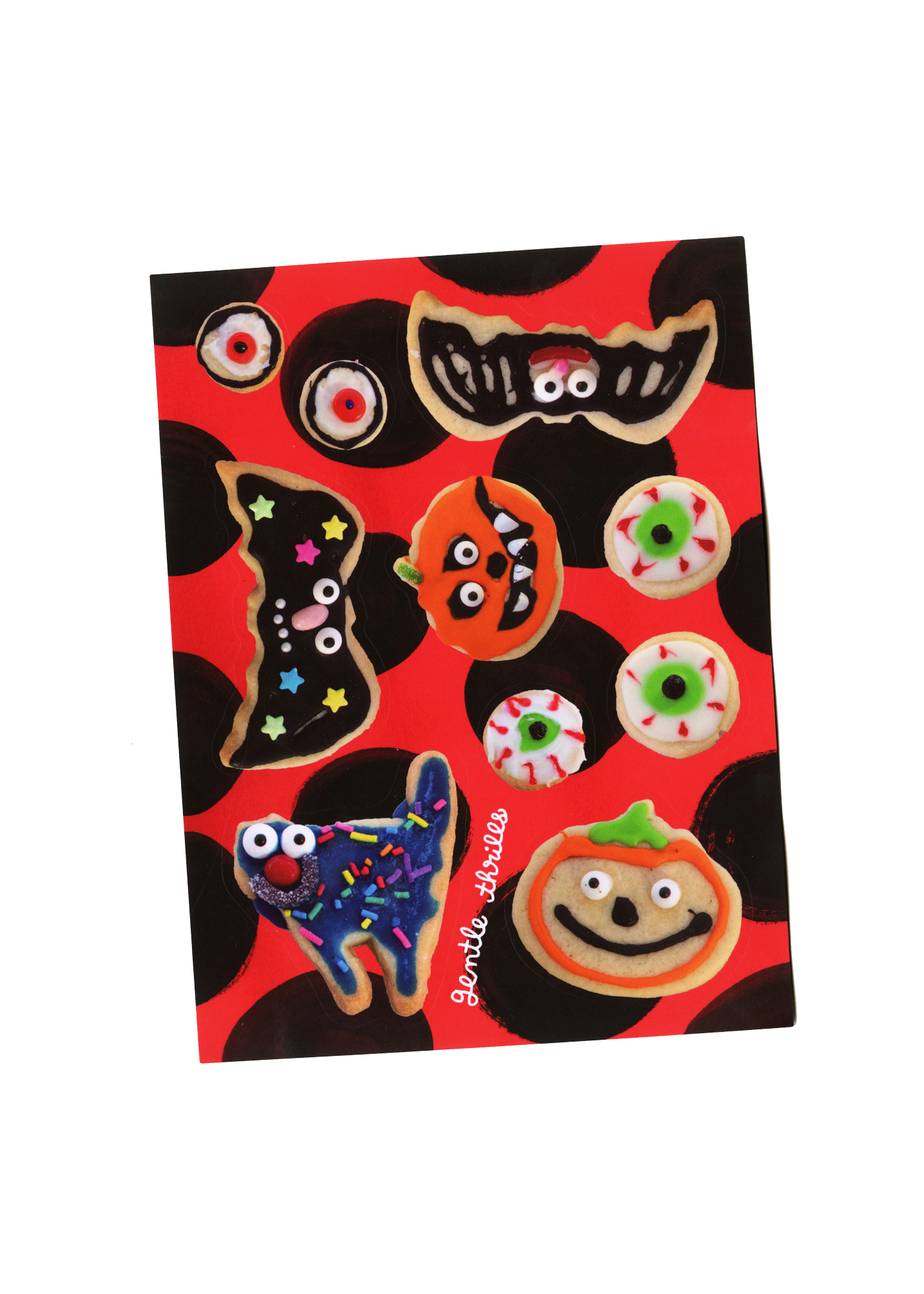 gentle thrills - Halloween cookies sticker sheet