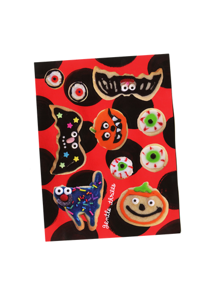 gentle thrills - Halloween cookies sticker sheet