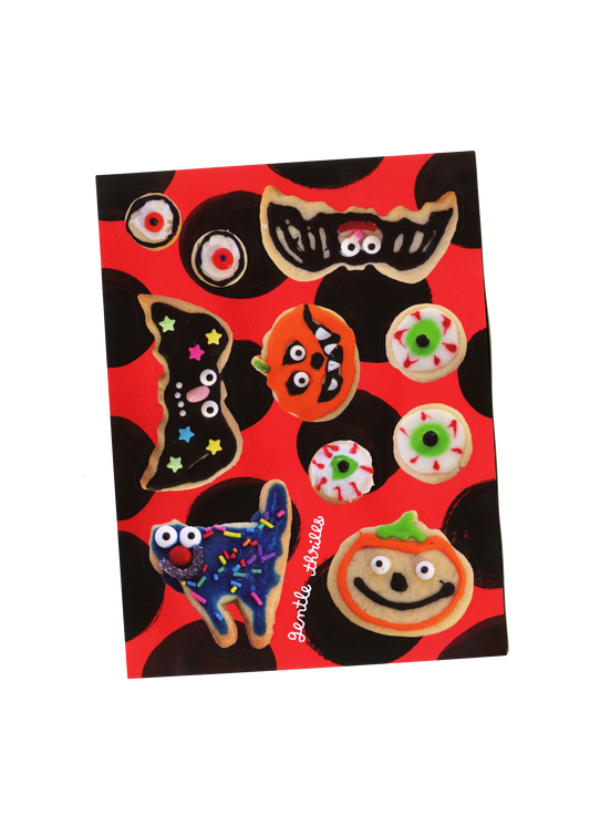gentle thrills - Halloween cookies sticker sheet