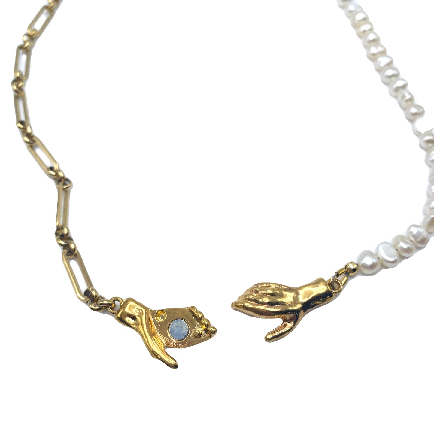 The Park After Dark - Clutching Pearls Necklace