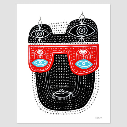 Keemo Gallery - Popular Abstract Art Print Modern Wall Art Design Gift Decor