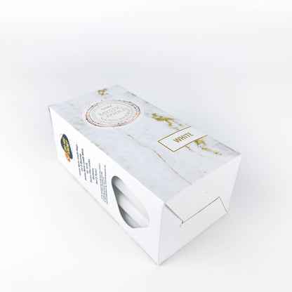 GREENROOTS USA LLC - Goloka White Mini Ritual Candle (Pack Of 20) - 0.5"X5"