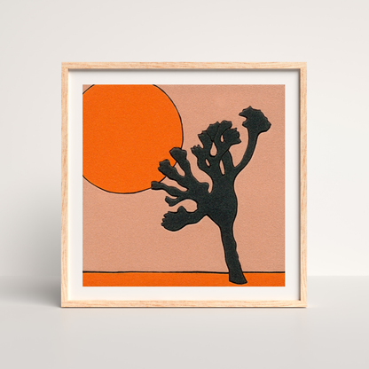 JoshuaTree, 8x8 Inch Giclée Fine Art Print