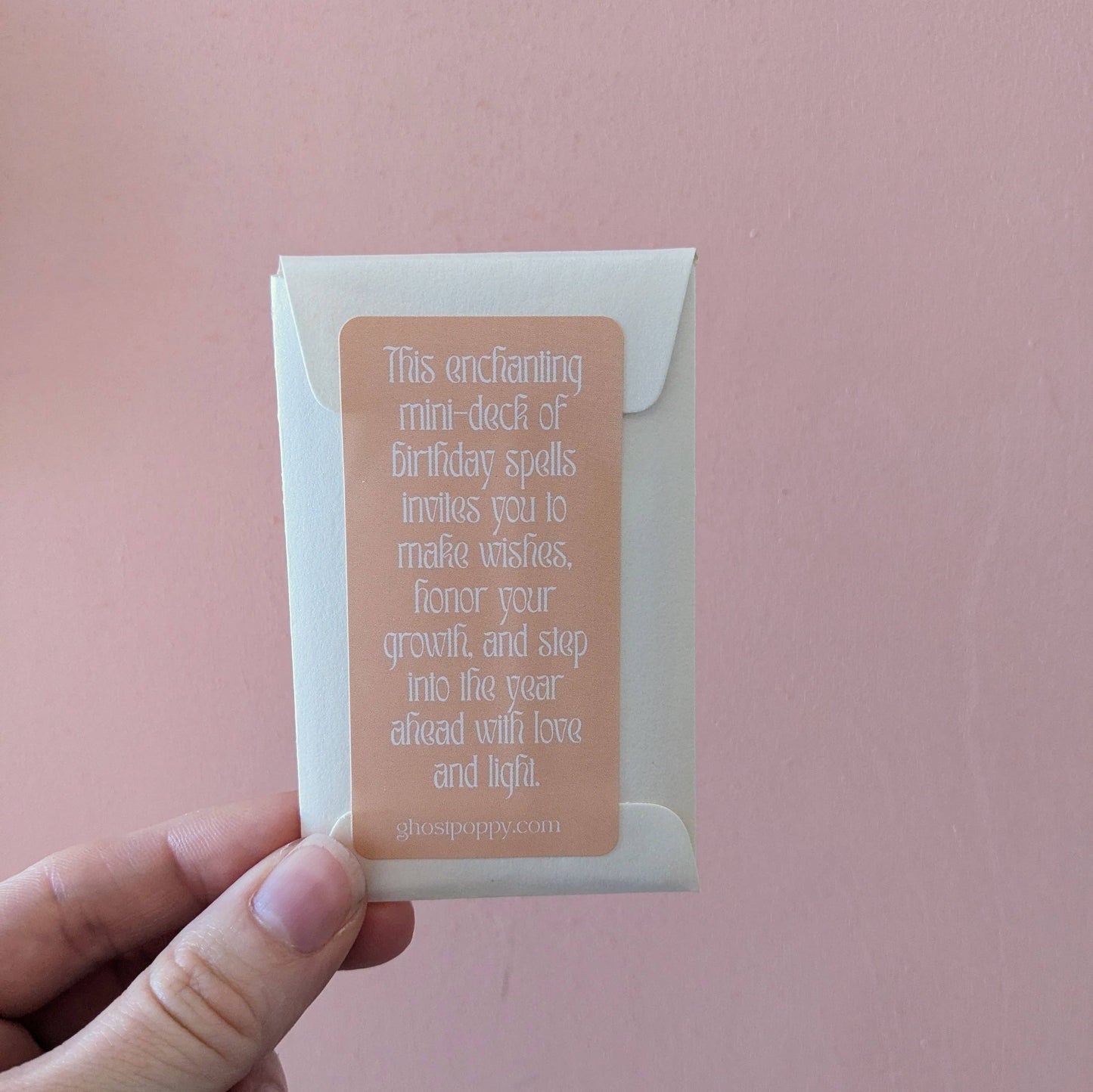 Ghost Poppy - Birthday Spell Cards
