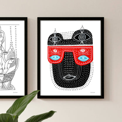 Keemo Gallery - Popular Abstract Art Print Modern Wall Art Design Gift Decor